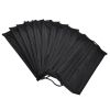 Respir-Shield‚Ñ¢ 250PCS - 3 PLY Black Non-Medical Disposable Face Masks;  Comfortable Elastic Ear loops Face Masks;  Breathable for Daily Protection A