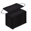 Respir-Shield‚Ñ¢ 300PCS - 3 PLY Black Non-Medical Disposable Face Masks;  Comfortable Elastic Ear loops Face Masks;  Breathable for Daily Protection A