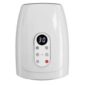Massager Electric Massage Finger Wrist Joint Airbag Kneading Hot Compress Physiotherapy Health Care (Option: Smart White-USB)