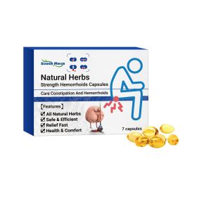 Herbal Hemorrhoids Capsule Repair And Relieve Itching (Option: 7 Tablets)