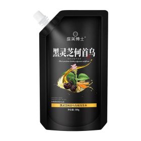 Black Ganoderma Polygonum Multiflorum Hair Root Cleaning Care Shampoo (Option: 300g)