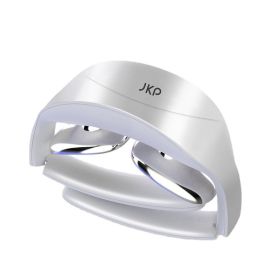 Cervical Spine Massage Instrument Pulse Electrotherapy Heating Folding (Option: Classic White-USB)