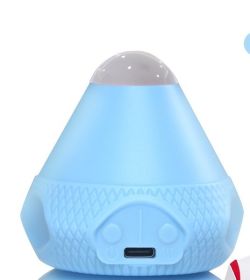 Electric Massage Ball Adsorption Fitness Foot Shoulder (Option: Electronic Blue-USB)
